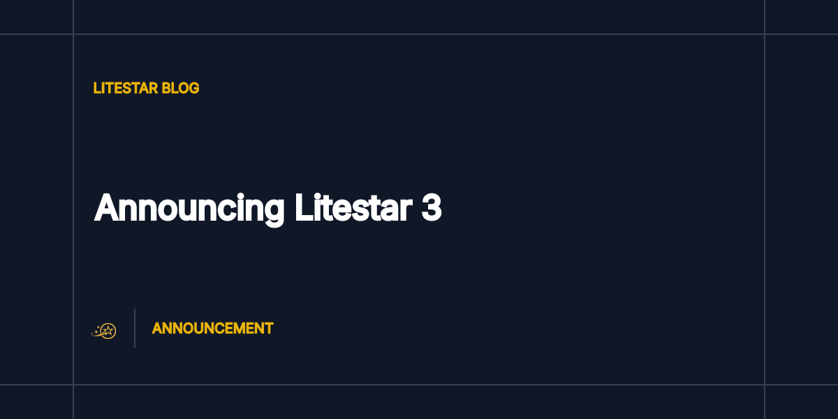 Announcing Litestar 3 image